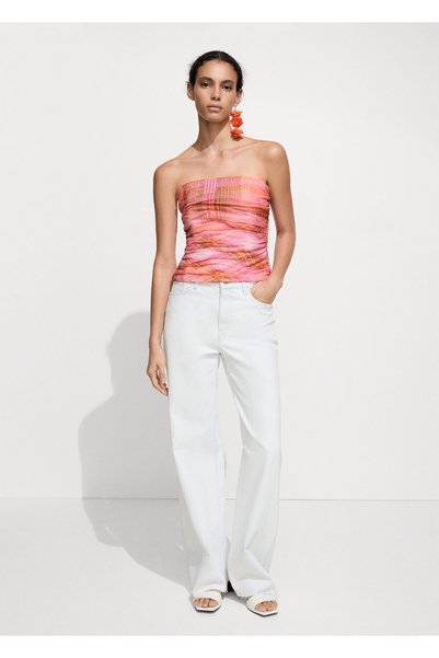Orange Women's Bustier 77070383