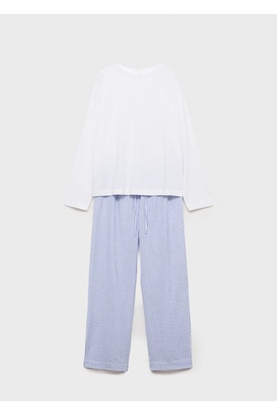 Porcelain Blue Women's Pajama Bottoms 87052889