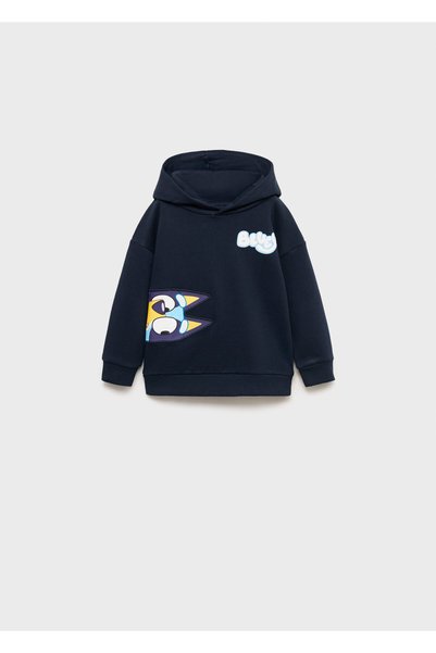 Baby Boy Navy Blue Sweatshirt