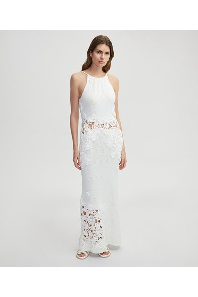 Crochet Mix Dress