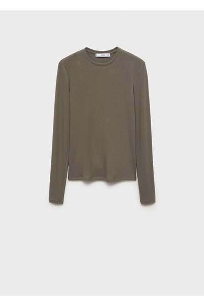 Khaki Women's T-Shirt 87020445