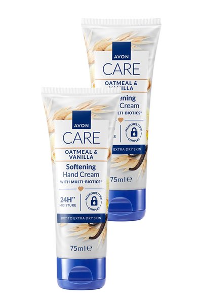 Care Vanilla 75 Ml Hand Cream - Double Set for Dry Skin with Vitamin E