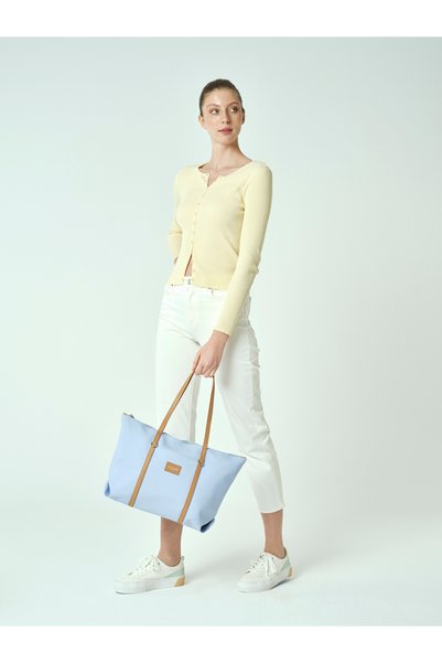 Baby Blue Women's Shoulder Bag 05Po25Y1895