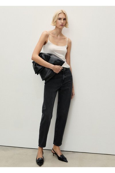 Black Denim Women's Jeans 87010255