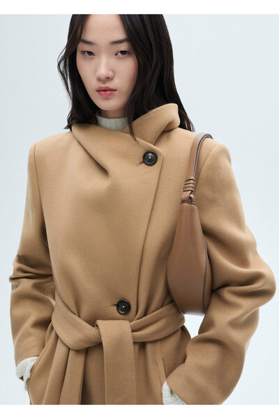 Dark Camel Women's Coat 87950450