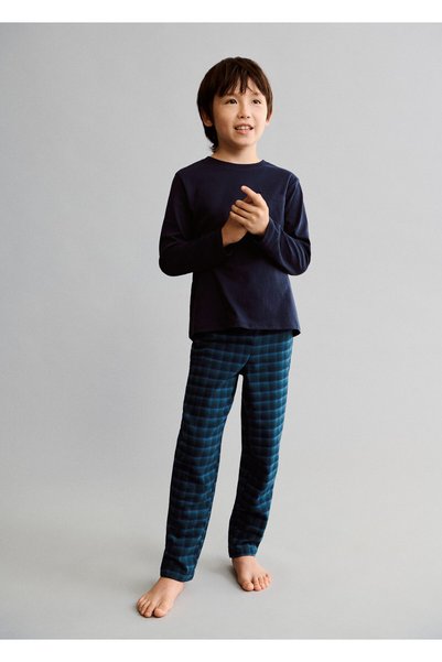 Boy's Blue Pajama Set