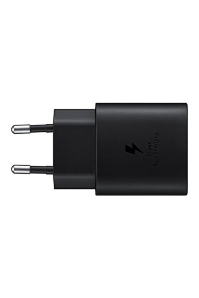 Galaxy S23 Fe Type-c адаптер за брзо полнење 25w, црн Ep-ta800
