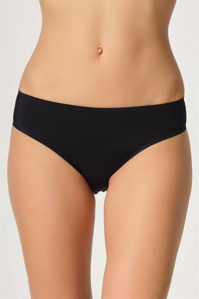 C12803 Women's Bonding Laser Cut Panties Black