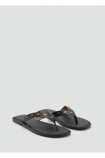 Studded Leather Sandals