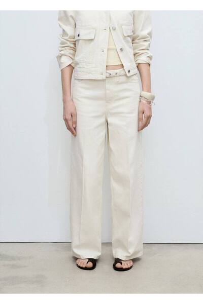 Belted Wideleg Jeans
