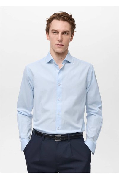 100% cotton striped shirt