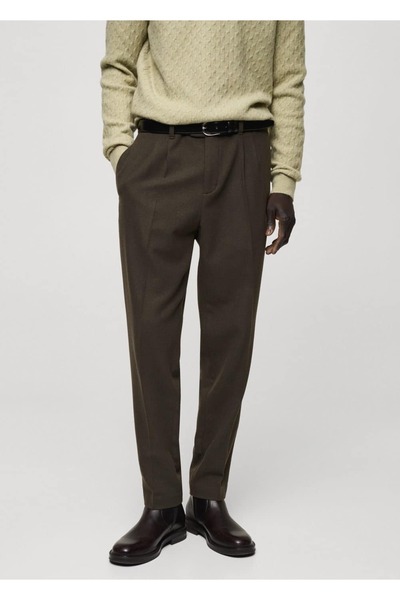 Flannel Woolen Collant Trousers