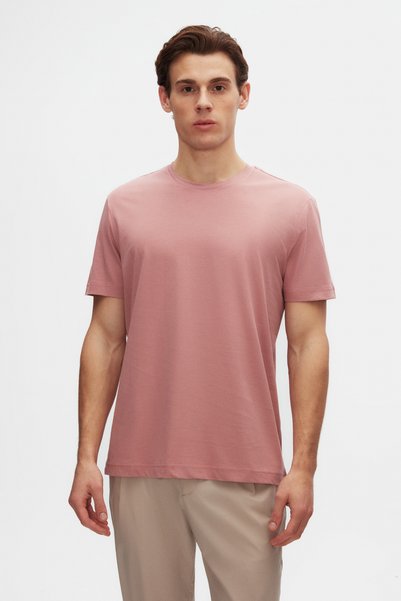 Ds Damat Comfort Pink 100% Cotton T-Shirt