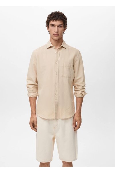 Classic Cut Linen Shirt