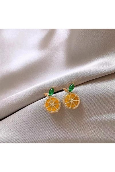 Mini Lemon Earrings