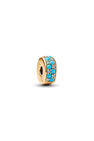 Water Blue Clip Charm