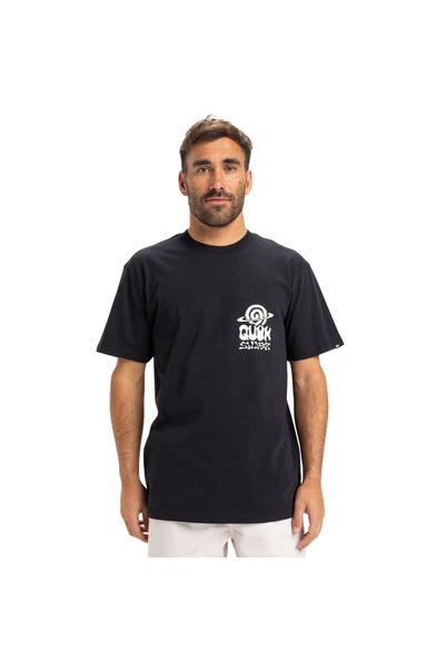 Ev Cosmic Vibrations Ss Eqyzt08053-Kvj0 Black T-Shirt