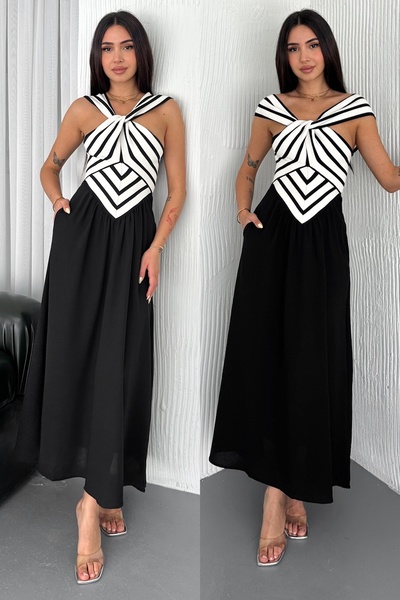 Women's Top Knitwear Skirt Crepe Fabric Dress (Slim Fit)