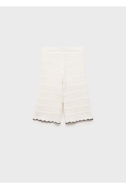Perforated Knitted Pants