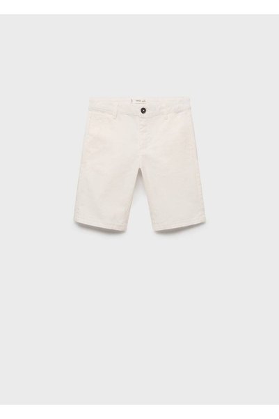 Chino Style Cotton Bermuda Shorts