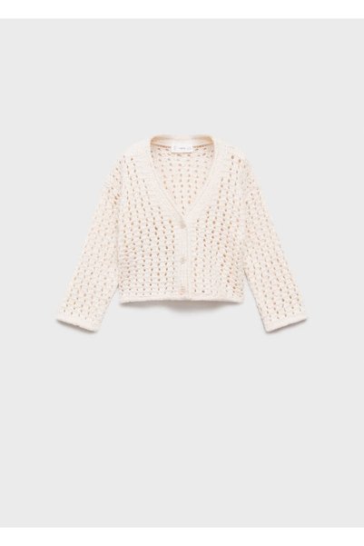 Openwork Cardigan