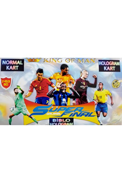 Карта за играње / King of Man (нова серија - 2025) Super Final (холограм - фигура холограм) (ПОДАРОК КНИГА)