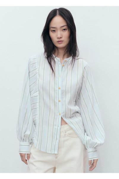 Striped patterned shirt