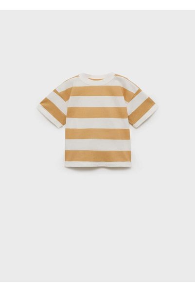 Cotton striped T-shirt