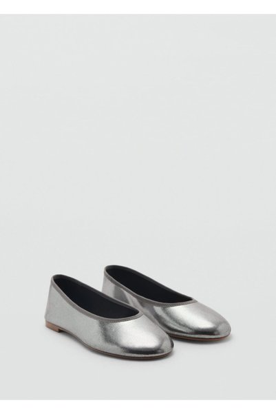 Metallic Ballerinas
