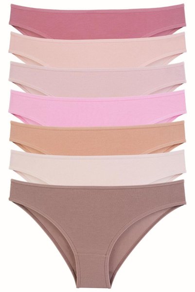 Women's Panties 7-Pack Stretch Fabric Stone