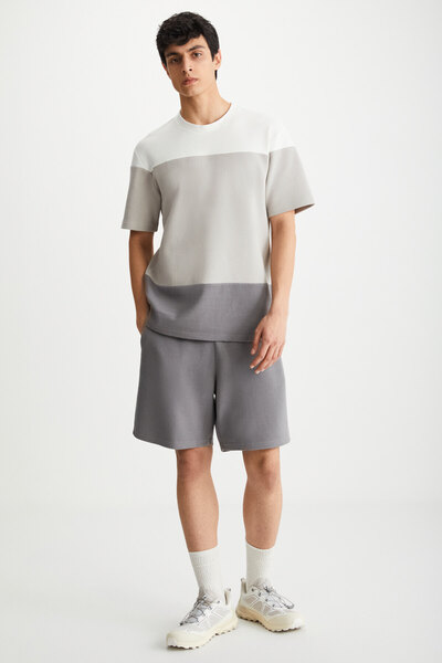 Ramadanp004 Men's Gray Shorts