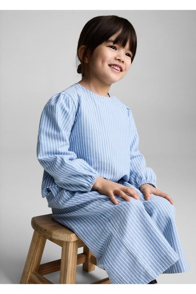 Cotton Striped Pants