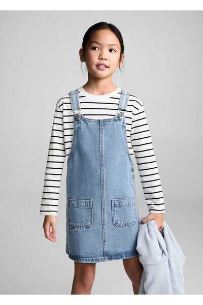 Short Denim Gilet Dress