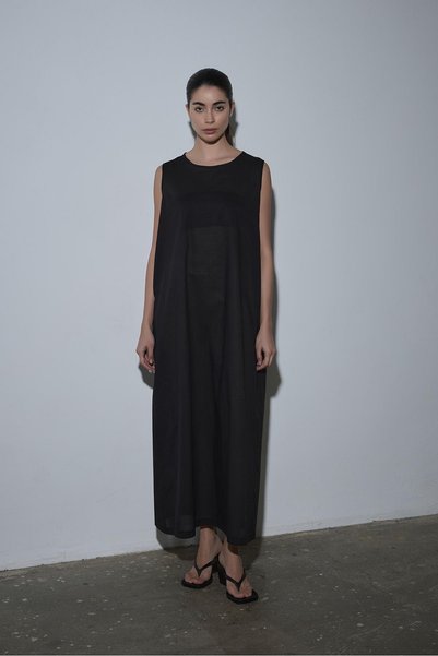 Black Cotton Dress Lining
