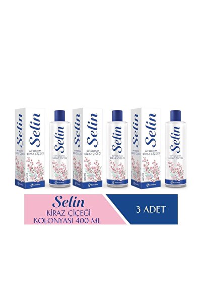 Парфимиран колонски лосион цвет од цреша 400 ml сет од 3