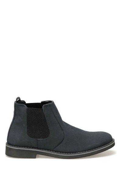66 Navy Blue Men's Chelsea Boots