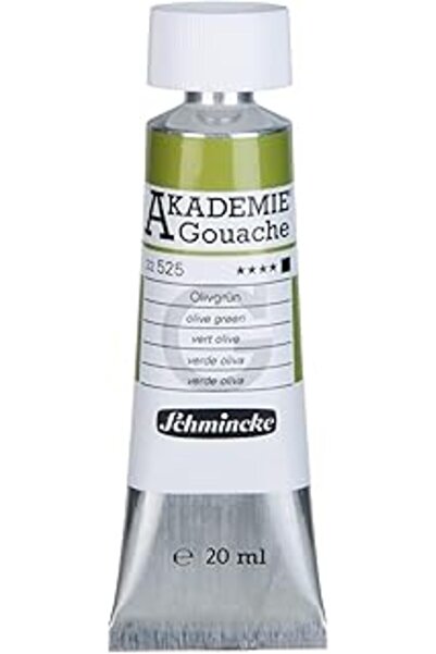 Akademie гваш боја 20 ml 525 Olive Green