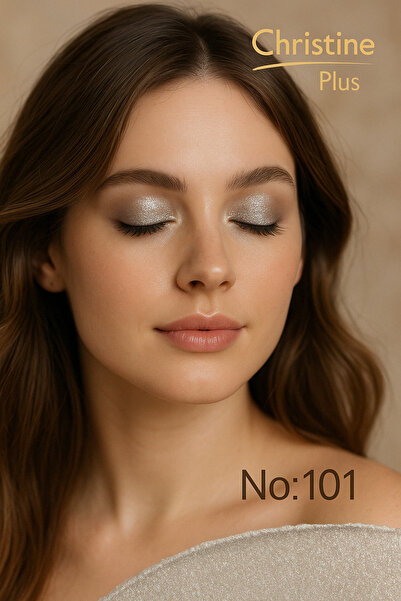 Металик сенка за очи во прав со интензивен сјај - Dark Diamond No:101 (Diamond Eyeshadow)