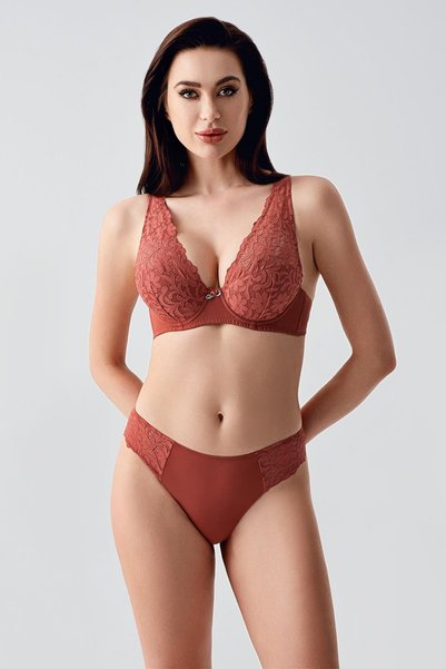 Unpadded Bra Suit C14156 Tile