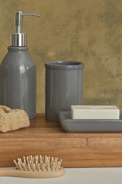 Plain 3 Piece Bathroom Set