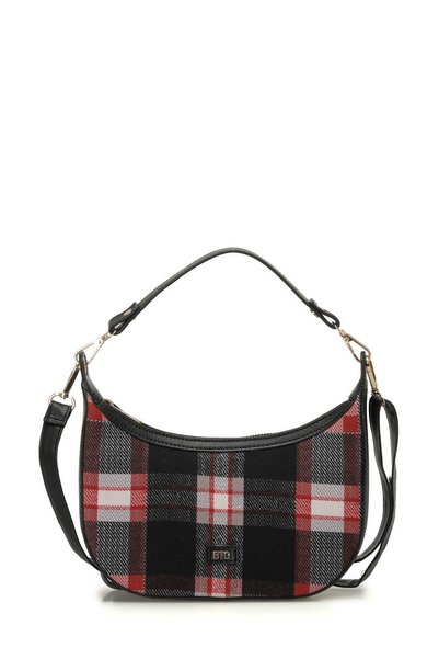 Plaid Pu Garni Cprz 4Pr Multicolor Women's Shoulder Bag