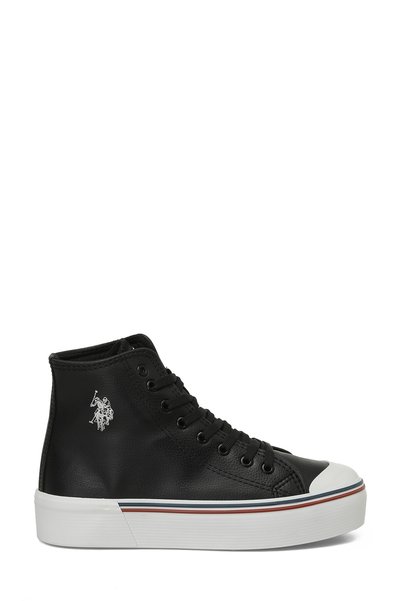 Penelope High P Wt 4Pr Black Women's Sneaker Boots