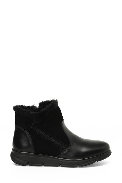 105314.Z4Pr Black Women's Flat Boots