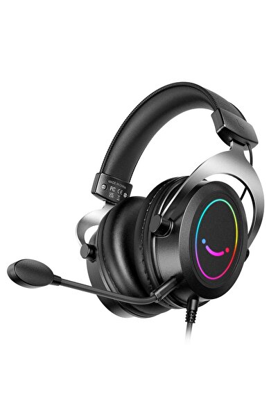 H3 - Rgb гејмерски слушалки со микрофон