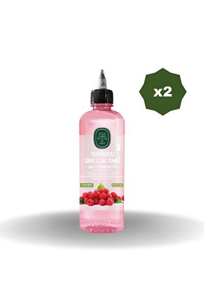 Тониќ за коса со оцет од малина 500 ML - (2 ПАРЧИЊА)