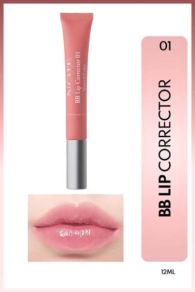 Bb Lip Corrector коректор за боја и хидратантен сјај за усни - 01 - розова