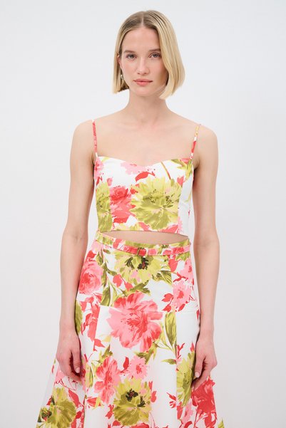 Mert Aslan Zippered Crop
