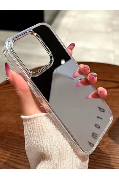 Mirror Case Compatible with Apple iPhone 14 Pro Max for Women Makeup Freshening Shockproof Cover