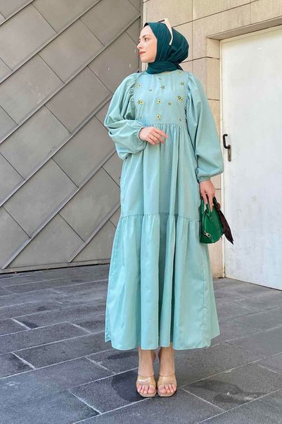 Summer Elica Dress Mint Green