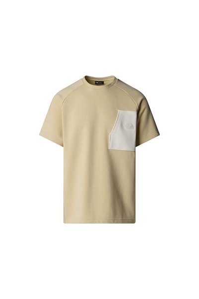 M Terry Relaxed Tee Men's Casual T-Shirt Nf0A8C283X41 Beige